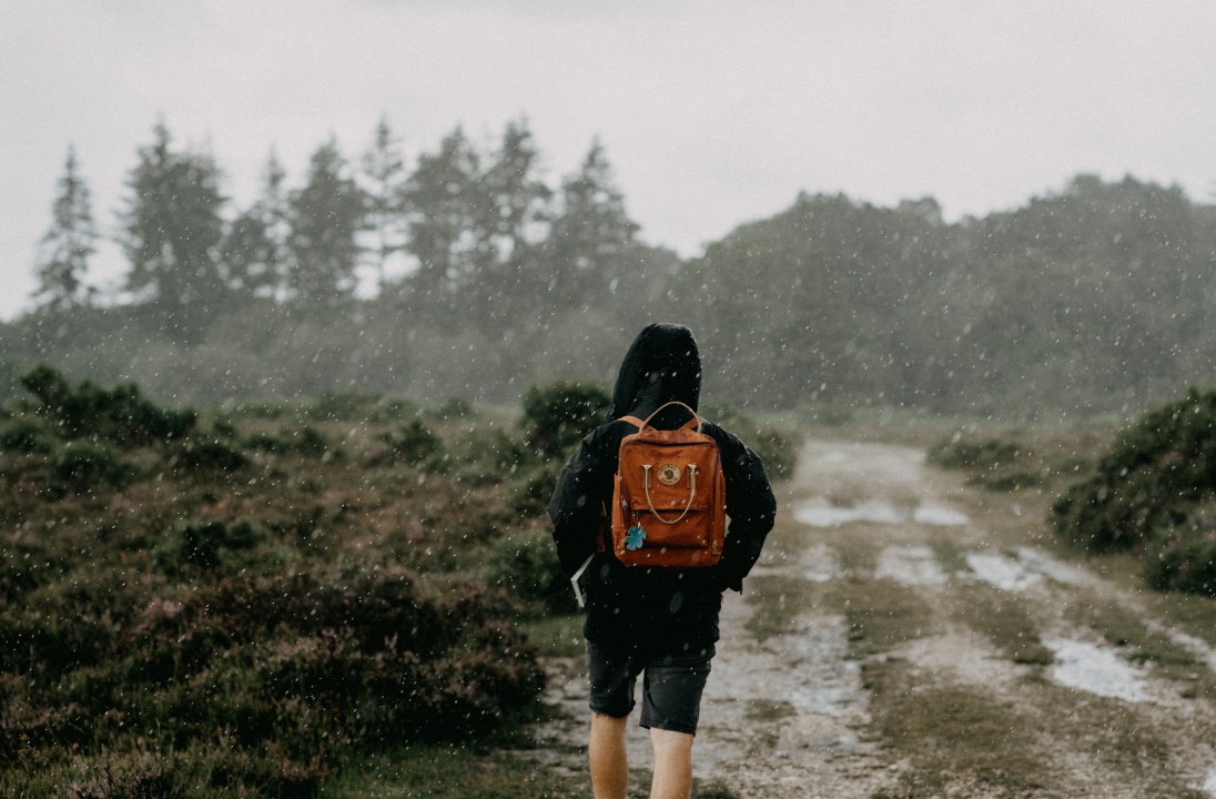 man walking